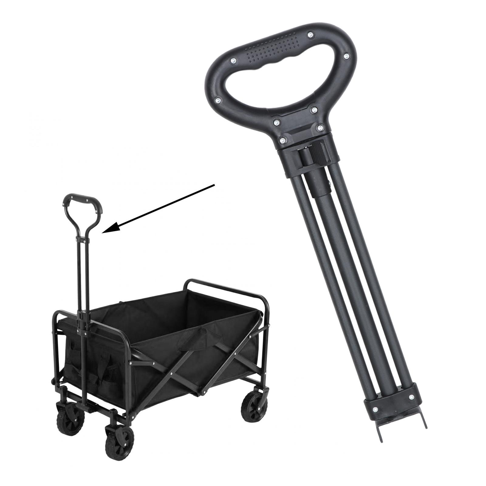 Pull Cart Fold - Poignée de nervure de chariot pliante,