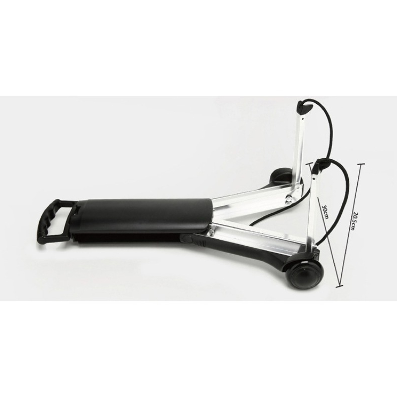 Pull Cart Fold - Mini chariot pliant en aluminium, chariot