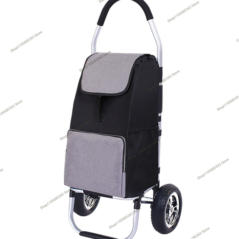 Pull Cart Fold - Chariot de courses pliable et portable,