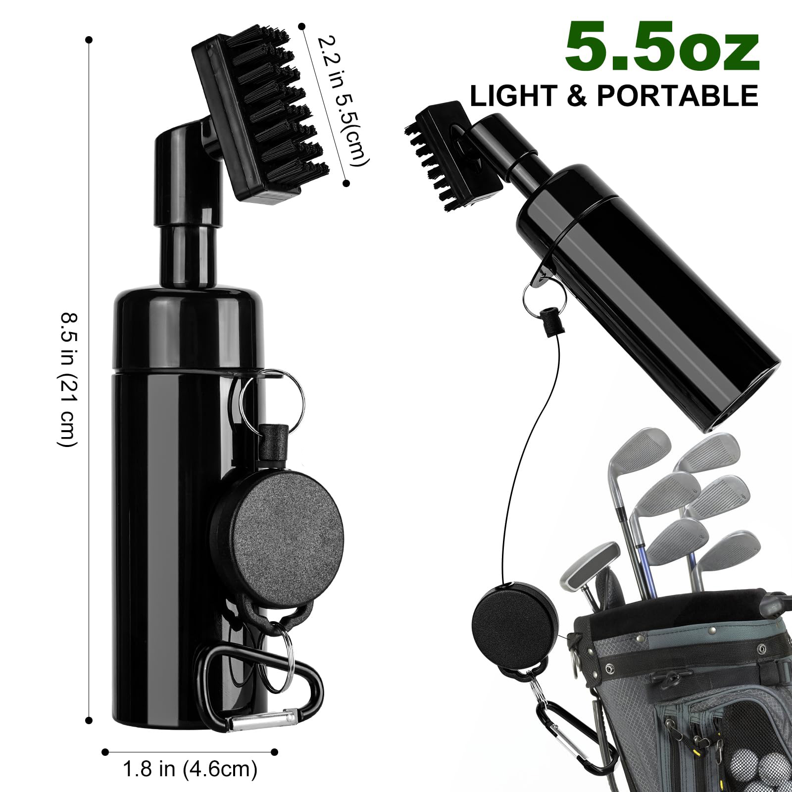 Golf Equipment For Sale - Brosse de nettoyage de tête de