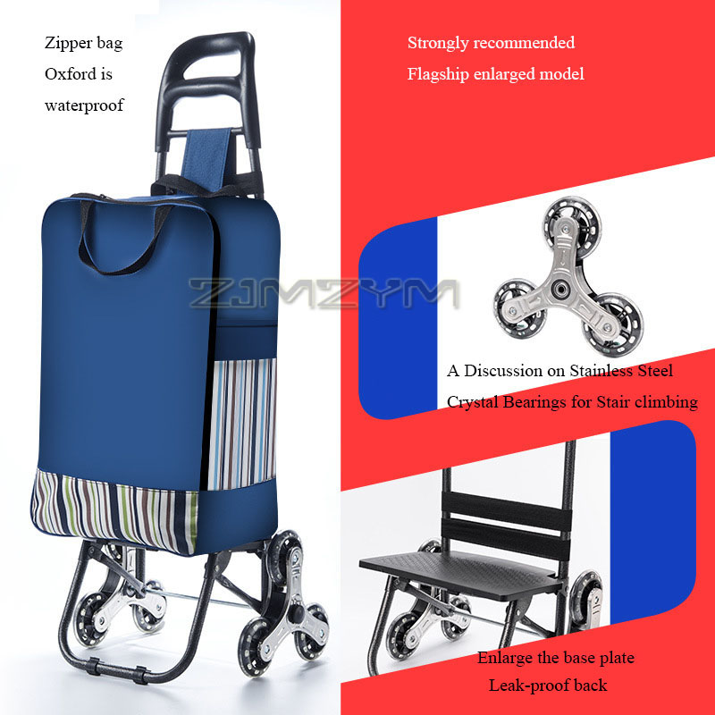 Pull Cart Fold - Chariot à main pliable de grande