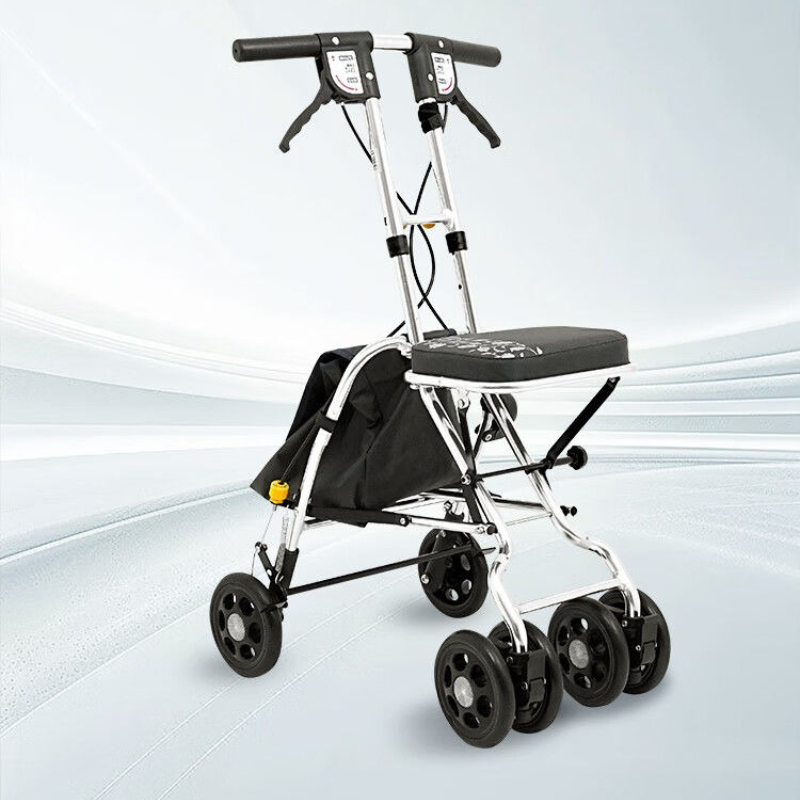Déambulateur pliant avec siège - Pull Cart Fold avis et prix