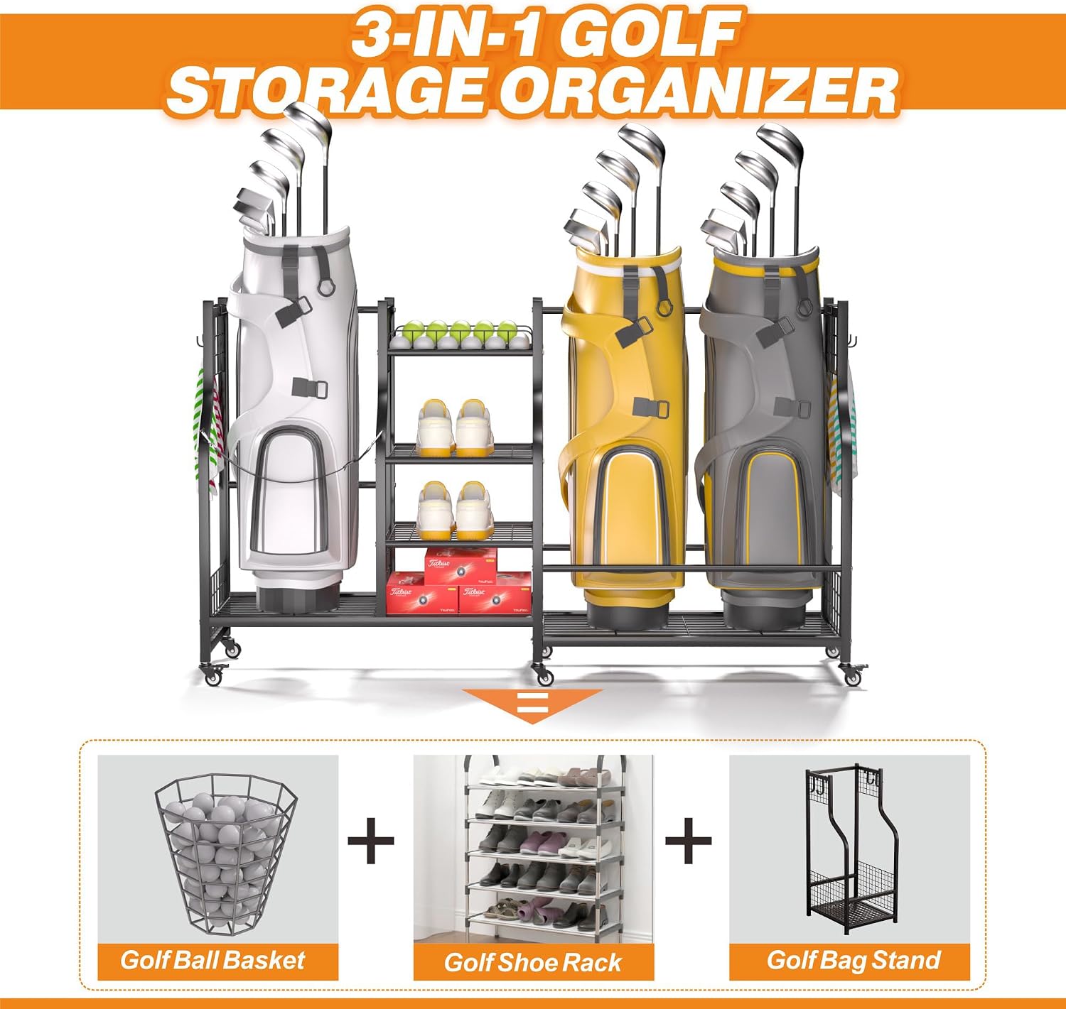 Support de rangement pour sac  - Golf Equipment And Gear avis et prix