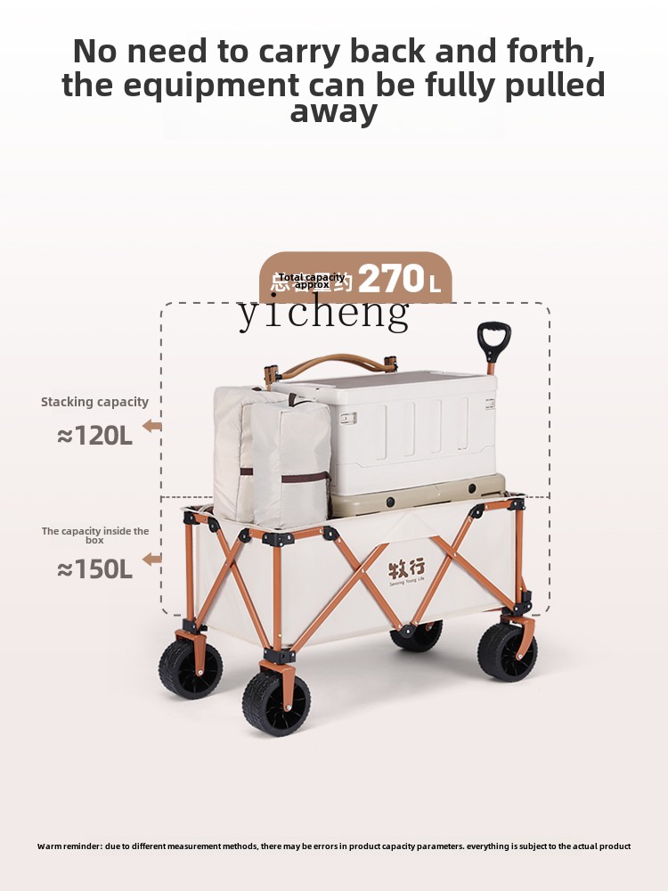 Chariot de camping XL pliable, - Pull Cart Fold avis et prix