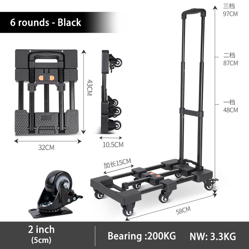 Chariot pliable portable - Cha - Pull Cart Fold avis et prix