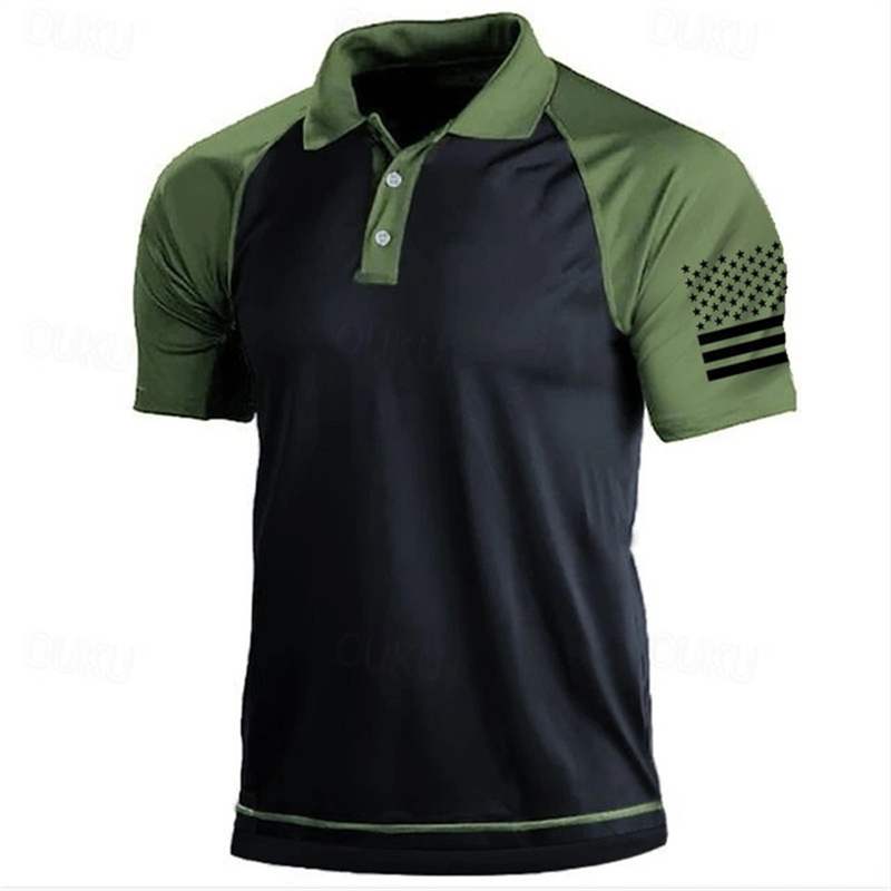 Polo à motif de drapeau améric - Golf Equipment Brands avis et prix