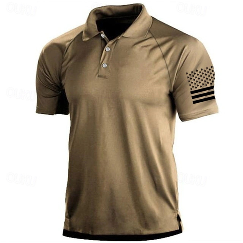 Polo à motif de drapeau améric - Golf Equipment Brands avis et prix