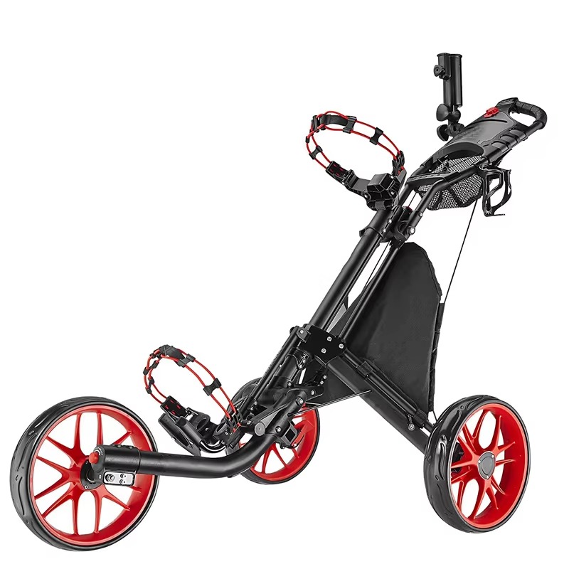Chariot de golf pliable à 4 ro - Pull Cart Fold avis et prix