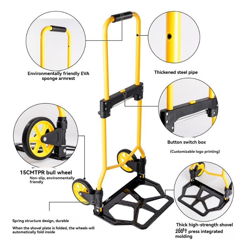 Chariot pliable léger et porta - Pull Cart Fold avis et prix