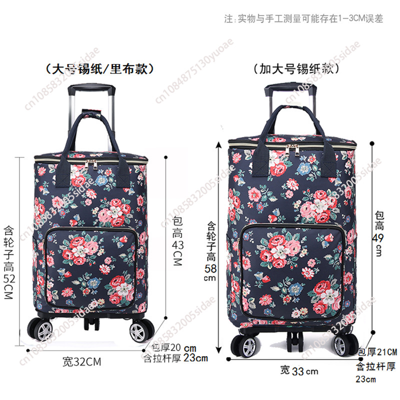 Nouveau chariot d'épicerie en  - Pull Cart Fold avis et prix